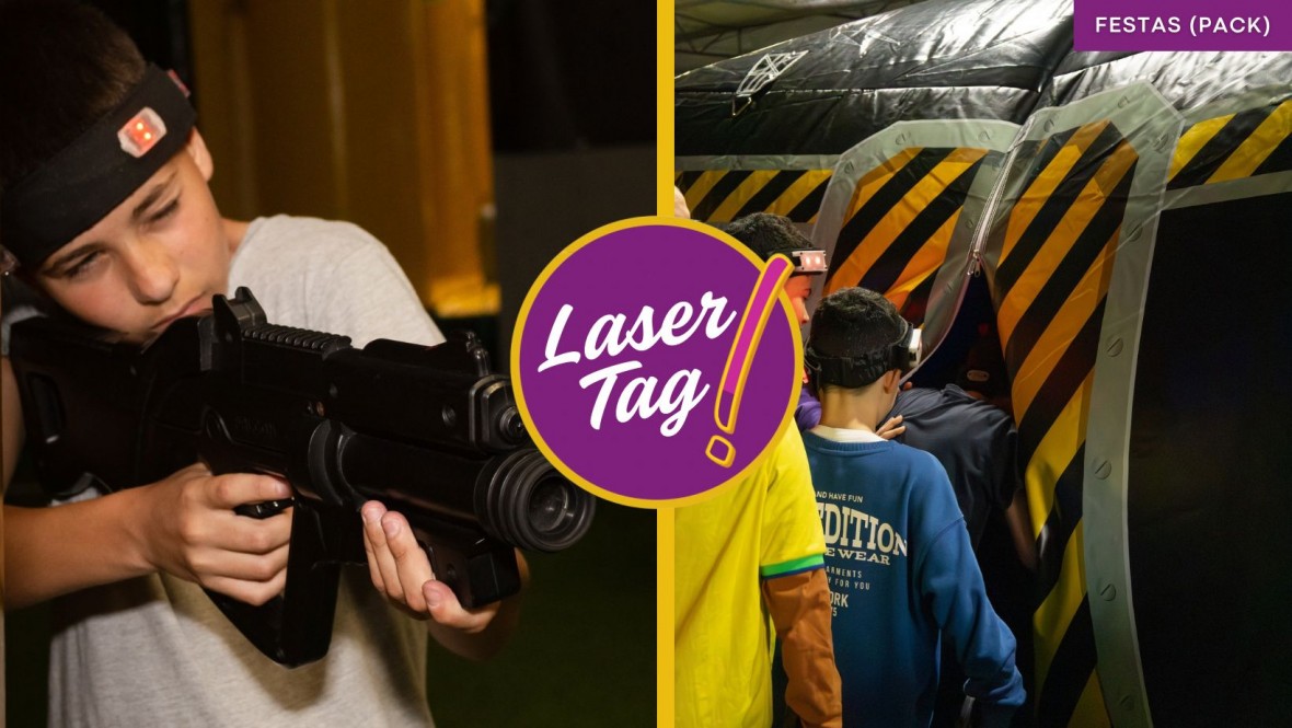 Foto: Laser Tag Anivers&aacute;rio